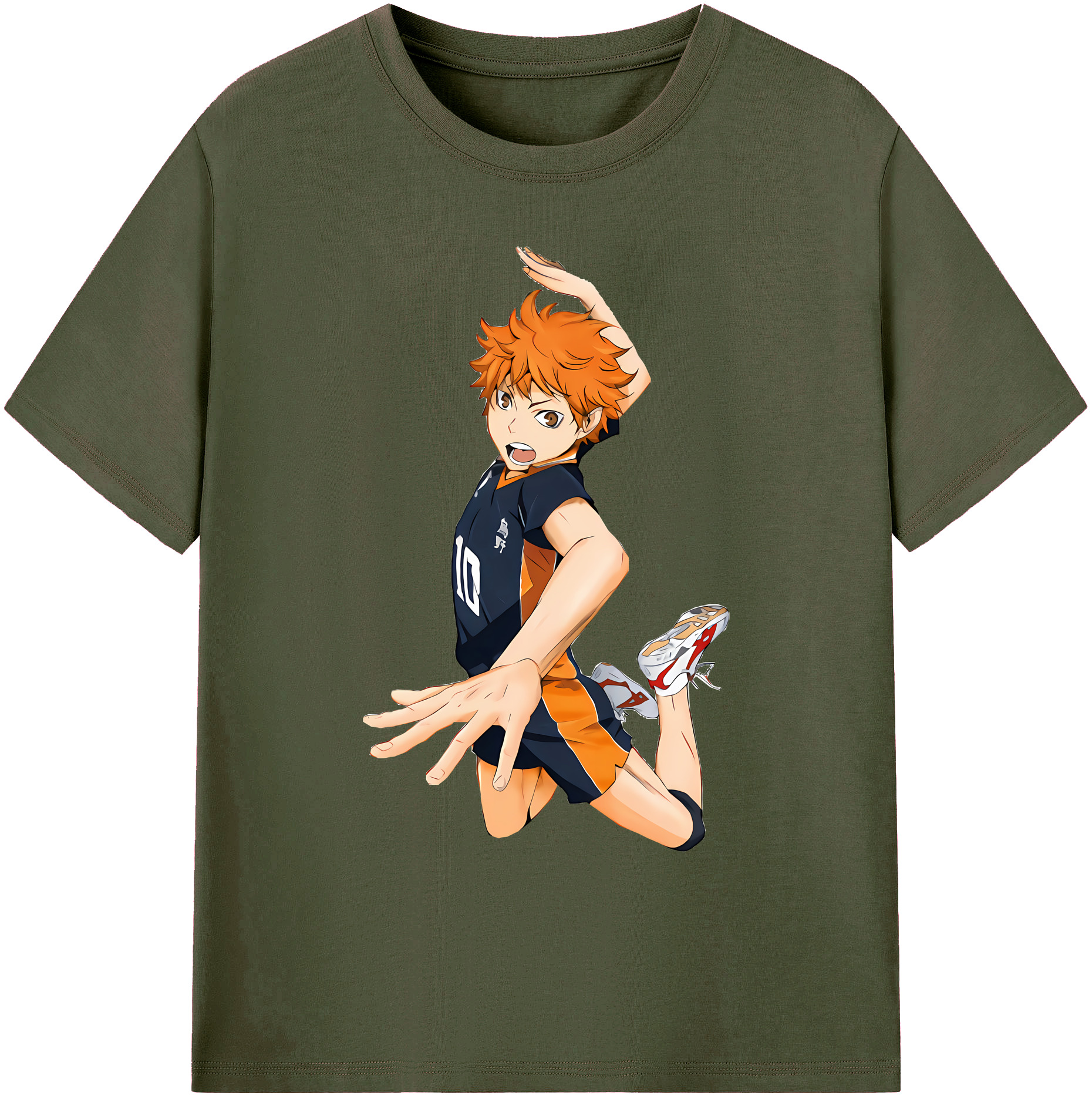 （画像用） ハイキュー!! Haikyu!! 綿100％ メンズ半袖Tシャツ｜肌触りやわらか＆通気性